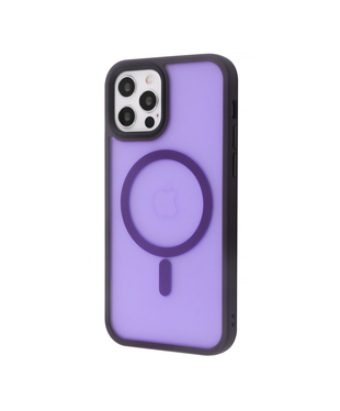 Чохол WAVE Matte Insane Case with Magnetic Ring iPhone 12/12 Pro Deep purple