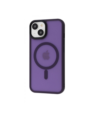 Чохол WAVE Matte Insane Case with Magnetic Ring iPhone 14 Deep purple