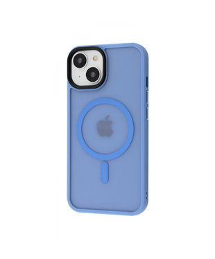 Чохол WAVE Matte Insane Case with Magnetic Ring iPhone 14 Sierra blue