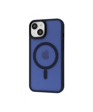 Чохол WAVE Matte Insane Case with Magnetic Ring iPhone 14 Midnight blue
