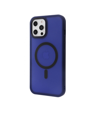 Чохол WAVE Matte Insane Case with Magnetic Ring iPhone 12 Pro Max Midnight blue