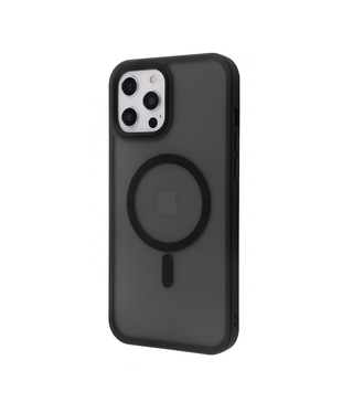 Чохол WAVE Matte Insane Case with Magnetic Ring iPhone 12 Pro Max Black