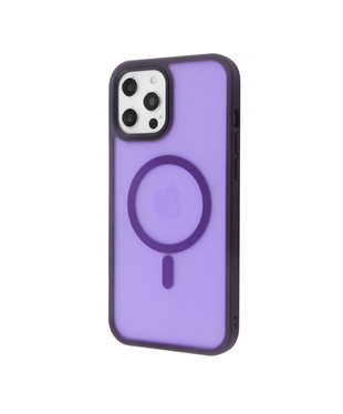 Чохол WAVE Matte Insane Case with Magnetic Ring iPhone 12 Pro Max Deep purple