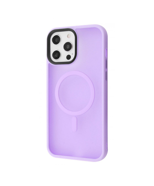 Чохол WAVE Matte Insane Case with Magnetic Ring iPhone 12 Pro Max Light purple