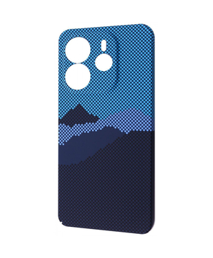 Чохол WAVE Gleam Case Xiaomi Redmi Note 14 4G (Global) Blue mountain