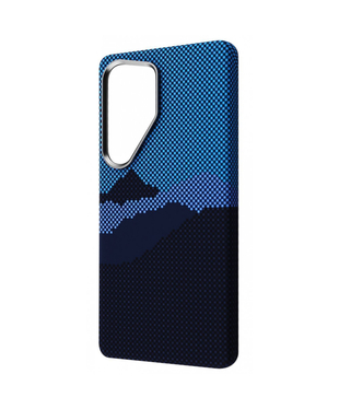 Чохол WAVE Gleam Case with Magnetic Ring Samsung Galaxy S25 Ultra Blue mountain