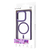 Чохол WAVE Ardor Case with Magnetic Ring iPhone 15 Pro Deep purple, зображення 2