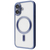 Чохол Metal Matte Case with Magnetic Ring iPhone 16 Midnight blue