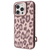 Чохол Kajsa Leopard Pattern with Magnetic Ring iPhone 16 Pro Desert titanium
