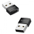 Адаптер OTG Proove Extension Type-C to USB Black, зображення 5