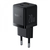 Мережевий зарядний пристрій Baseus Palm Fast Charger Type-C+USB 20W (With Cable Type-C to Type-C 60W 1m) White, зображення 2