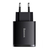 Мережевий зарядний пристрій Baseus Compact Quick Charger 30W (Type-C + 2USB) Black