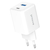 Мережевий зарядний пристрій Proove Pocket GaN 45W (Type-C + USB) White