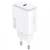 Мережевий зарядний пристрій Proove Silicone Power 2 20W (Type-C) + Cable Type-C to Lightning (1m) Black, изображение 7
