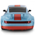 Машинка для дрифту на радіокеруванні Porsche GT 911 Blue, зображення 6