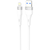 Кабель Proove Light Silicone Plus USB to Lightning 2.4A (1m) White