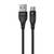 Кабель Proove Soft Silicone USB to Type-C 2.4A (1m) Black