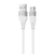 Кабель Proove Soft Silicone USB to Type-C 2.4A (1m) White