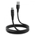 Кабель Proove Soft Silicone USB to Type-C 2.4A (1m) Black, зображення 6