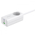 Мережевий фільтр Proove Power Strip PD-02 65W (2 Type-C + 1USB) White, зображення 5