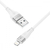 Кабель Proove Soft Silicone USB to Lightning 2.4A (1m) White, изображение 4