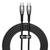 Кабель Baseus Glimmer Series Fast Charging Type-C to Type-C 100W (2m) Black