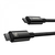 Кабель Baseus Tungsten Gold Fast Charging Type-C to Type-C 240W (3m) Black, изображение 10
