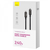 Кабель Baseus Tungsten Gold Fast Charging Type-C to Type-C 240W (3m) Black, изображение 2