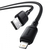 Кабель Baseus Silky Series Fast Charging Lightning 2.4A (1m) Black, изображение 5