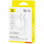 Кабель Baseus Silky Series Fast Charging Type-C to Type-C 100W (1m) White, зображення 2
