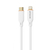 Кабель Proove Jelly Silicone Type-C to Lightning 27W (1m) White