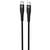 Кабель Proove Light Silicone Plus Type-C to Type-C 60W (1m) Black
