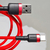 Кабель Baseus Cafule Type-C 3A (1m) Red/black, изображение 3