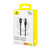 Кабель Baseus Gem Fast-Charging Data Cable Type-C to Type-C 100W 1m Blue, изображение 2