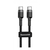 Кабель Baseus Cafule Type-C to Type-C PD 2.0 60W (2m) Gray/black