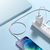 Кабель Baseus Dynamic Series Fast Charging Type-C to Lightning 20W (2m) White, зображення 4