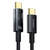 Кабель Baseus Explorer Series Auto Power-Off Type-C to Type-C 100W (2m) Black, зображення 3
