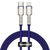 Кабель Baseus Cafule Metal Type-C to Lightning PD 20W (1m) Purple