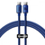 Кабель Baseus Crystal Shine Series Fast Charging Type-C to Type-C 100W (1.2m) Blue