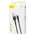 Кабель Baseus Cafule Lightning 2.4A (0.5m) Gray/black, изображение 2