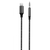 Кабель AUX Proove SoundMesh Lightning to 3.5mm (1m) Gray