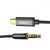 Кабель AUX Baseus Yiven Type-C to 3.5 mini jack (1.2m) Black, изображение 5