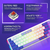 Бездротова клавіатура Proove Gaming AFK (Ukraine Layout) White, изображение 8