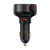 Автомобільний зарядний пристрій Baseus Enjoyment Pro Car Charger USB + Retractable Type-C Cable 60W Black, зображення 3