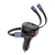 Автомобільний зарядний пристрій Baseus Enjoyment Pro Car Charger USB + Retractable C & iP Cable 60W Black, зображення 7