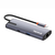 USB хаб (док-станція) СolorWay USB-C 6-в-1 Type C PD 100W/USB3.0х3/USB2.0/RJ45 (CW-HUB03), изображение 3