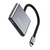 USB хаб (док-станція) СolorWay USB-C 3-в-1 Type C PD 100W/USB3.0/HDMI 4К (CW-HUB08), изображение 2