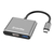 USB хаб (док-станція) СolorWay USB-C 3-в-1 Type C PD 100W/USB3.0/HDMI 4К (CW-HUB08), изображение 5
