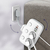 Мережевий фільтр-подовжувач СolorWay 2x220V/3xUSB-A/1xUSB-C (CW-CHE24PDW), зображення 4