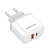 Мережевий зарядний пристрій ColorWay Power Delivery Port PPS USB (Type-C PD + USB QC3.0) (45W) білий (CW-CHS042PD-WT), зображення 7